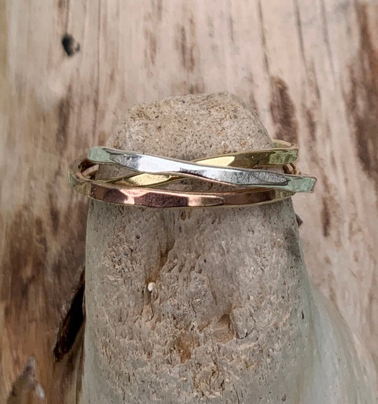 Mixed Metal Rings