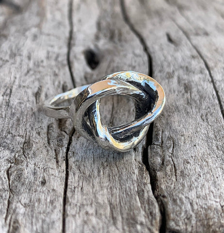 Sterling Silver Infinity Knot Ring